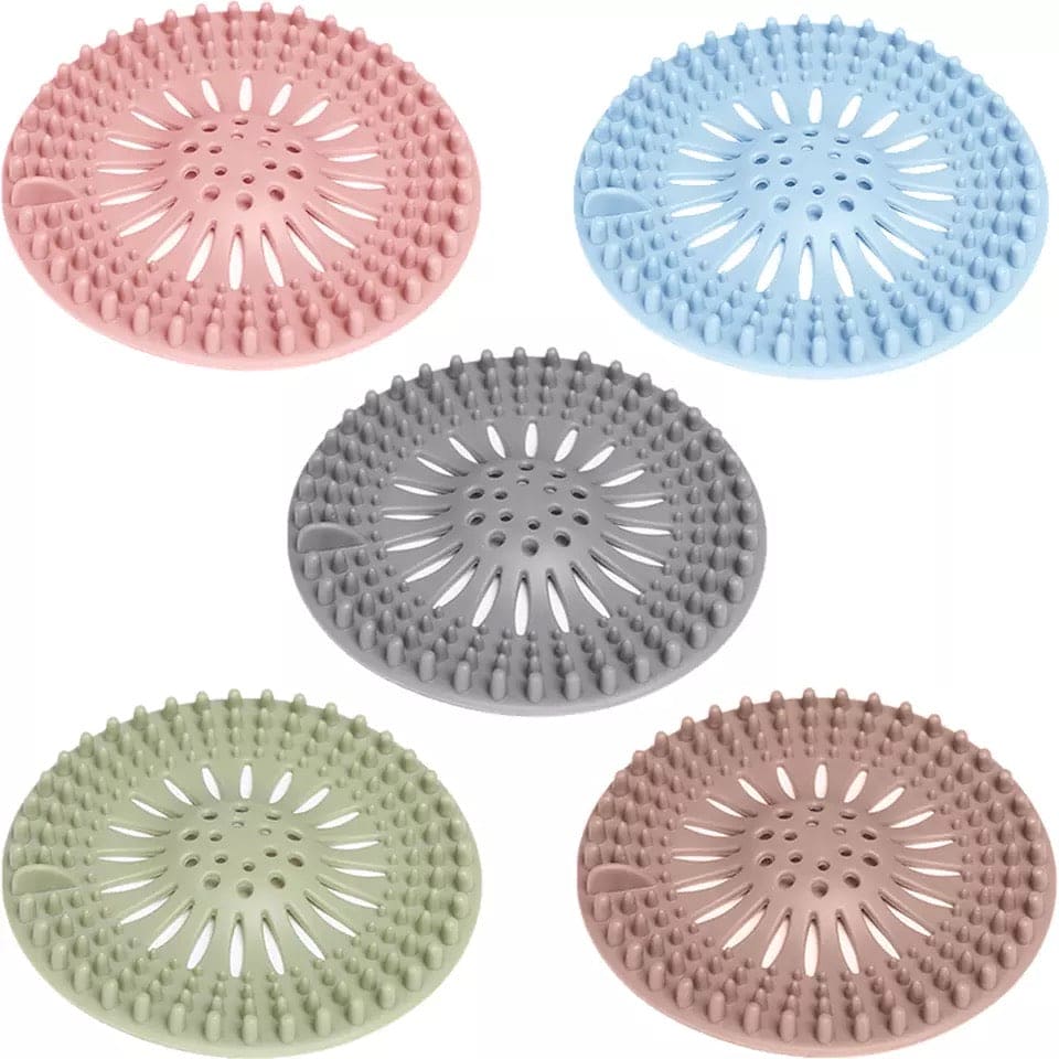 Silicone Sink Drain Stopper, Bathroom Silicone Drain Filter, Bathroom Drain Hair Catcher, Plug Sink Strainer, Sink Sewer Filter Floor Drain Silicone Sink Drain Stopper, Bathroom Silicone Drain Filter, Bathroom Drain Hair Catcher, Plug Sink Strainer, Sink Sewer Filter Floor Drain